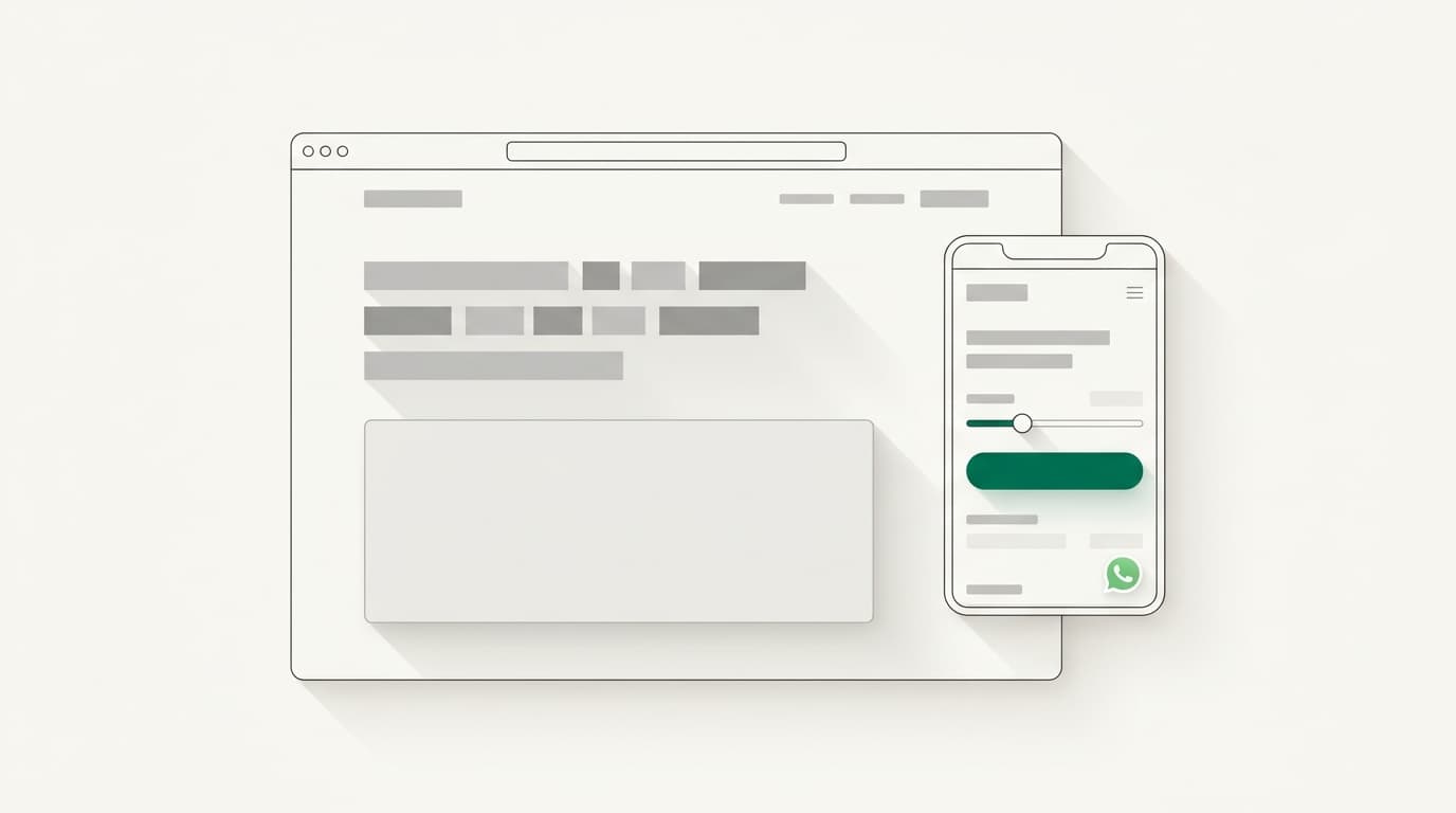 Sites institucionais e landing pages focadas em gerar contatos